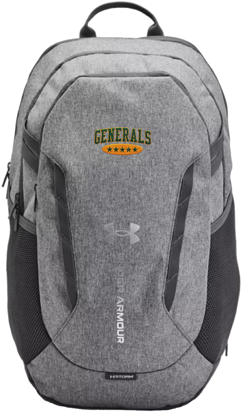 Red Bank Generals UA Hustle 6.0 Team Backpack