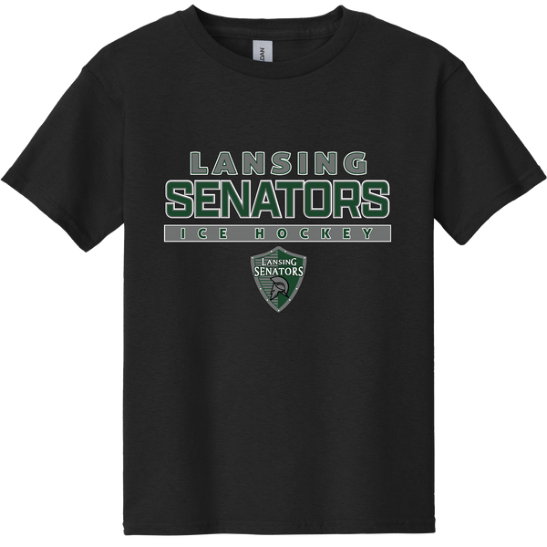 Lansing Senators Youth Heavy Cotton 100% Cotton T-Shirt
