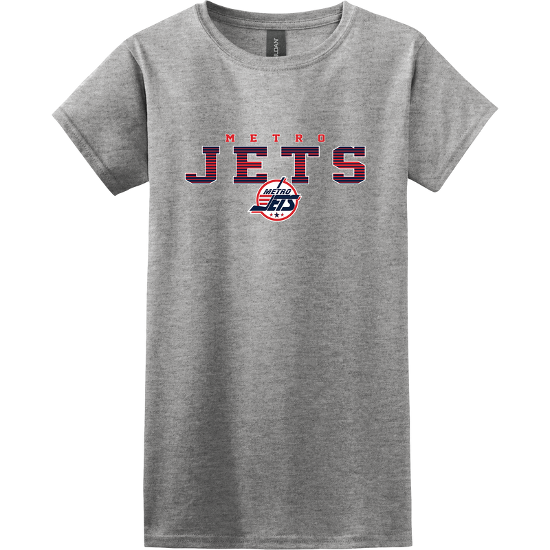 Metro Jets Softstyle Ladies T-Shirt