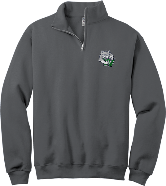 Woodbridge Wolfpack NuBlend 1/4-Zip Cadet Collar Sweatshirt