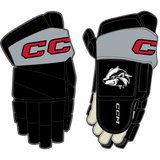 Allegheny Badgers CCM 85C Custom Gloves Junior