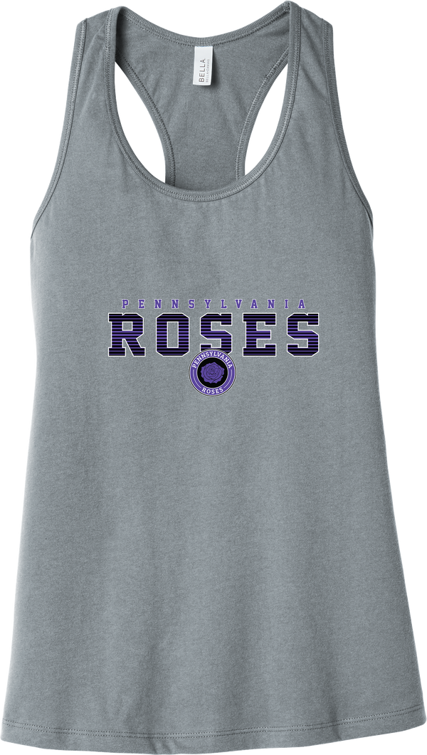 PA Roses Womens Jersey Racerback Tank
