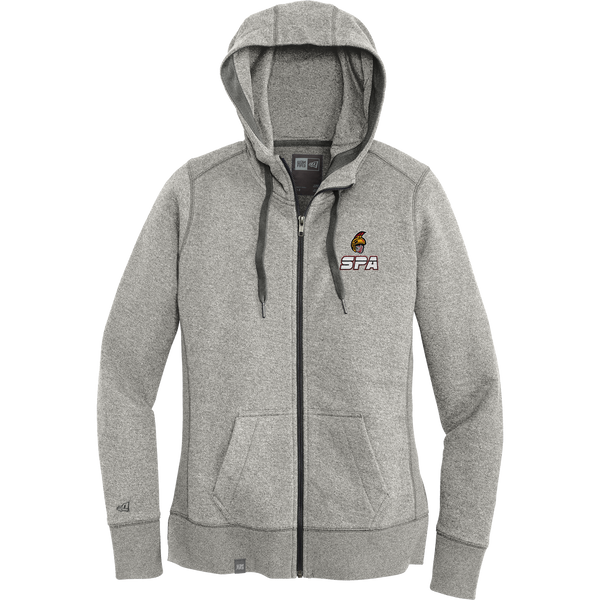 Seacoast Spartans (SPA) New Era Ladies French Terry Full-Zip Hoodie
