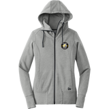 Upland Hockey New Era Ladies Tri-Blend Fleece Full-Zip Hoodie