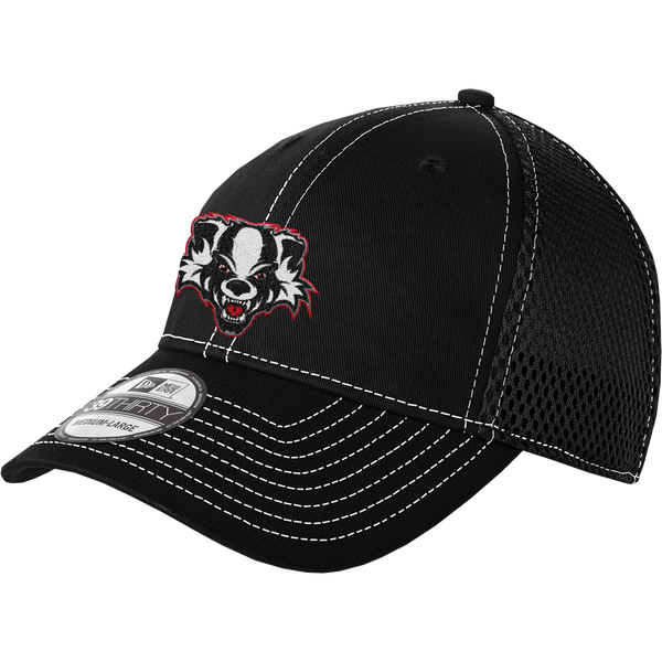 Scary Badgers New Era Stretch Mesh Contrast Stitch Cap