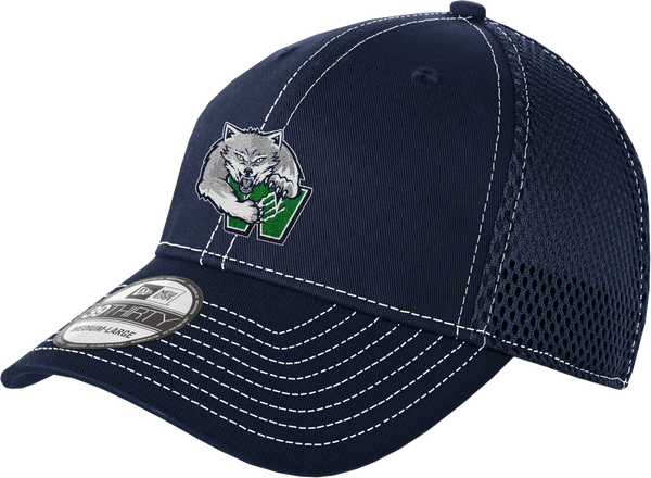 Woodbridge Wolfpack New Era Stretch Mesh Contrast Stitch Cap