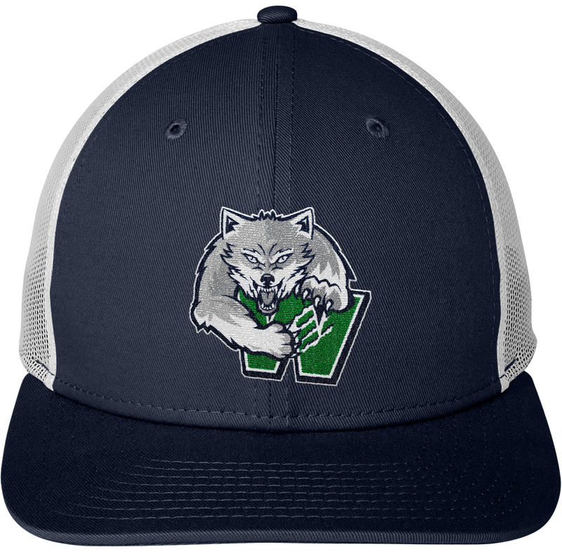 Woodbridge Wolfpack New Era Snapback Low Profile Trucker Cap