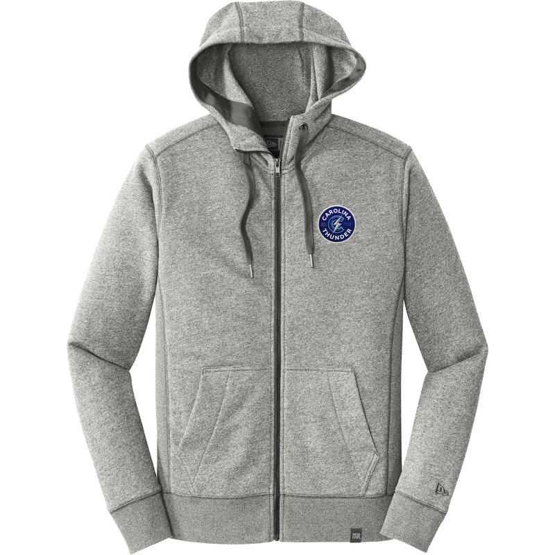 Carolina Thunder New Era French Terry Full-Zip Hoodie