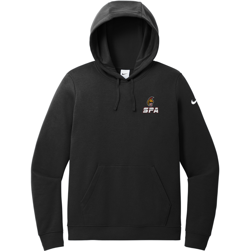 Seacoast Spartans (SPA) Nike Women's Club Fleece Sleeve Swoosh Pullover Hoodie