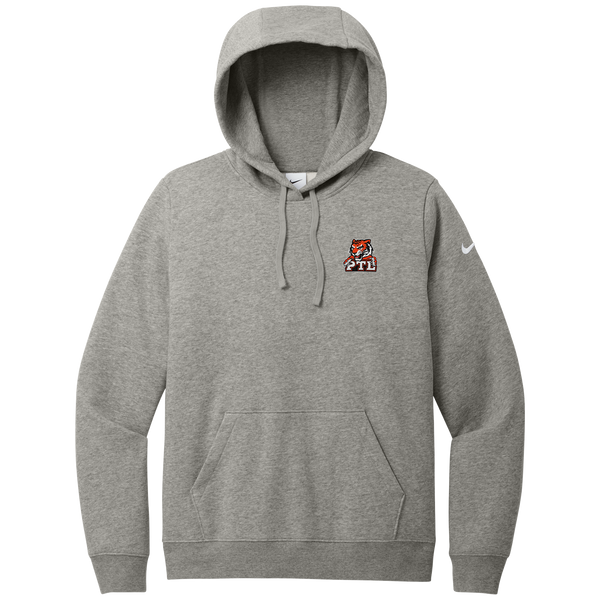 Princeton Tiger Lilies Nike Women's Club Fleece Sleeve Swoosh Pullover Hoodie