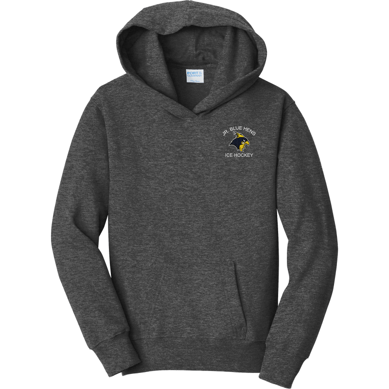 Delaware Jr. Blue Hens Youth Fan Favorite Fleece Pullover Hooded Sweatshirt