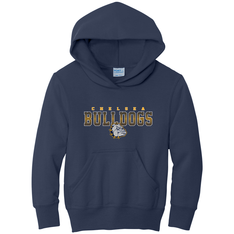 Chelsea Bulldogs Youth Core Fleece Pullover Hooded Sweatshirt