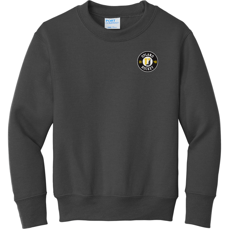 Upland Hockey Youth Core Fleece Crewneck Sweatshirt