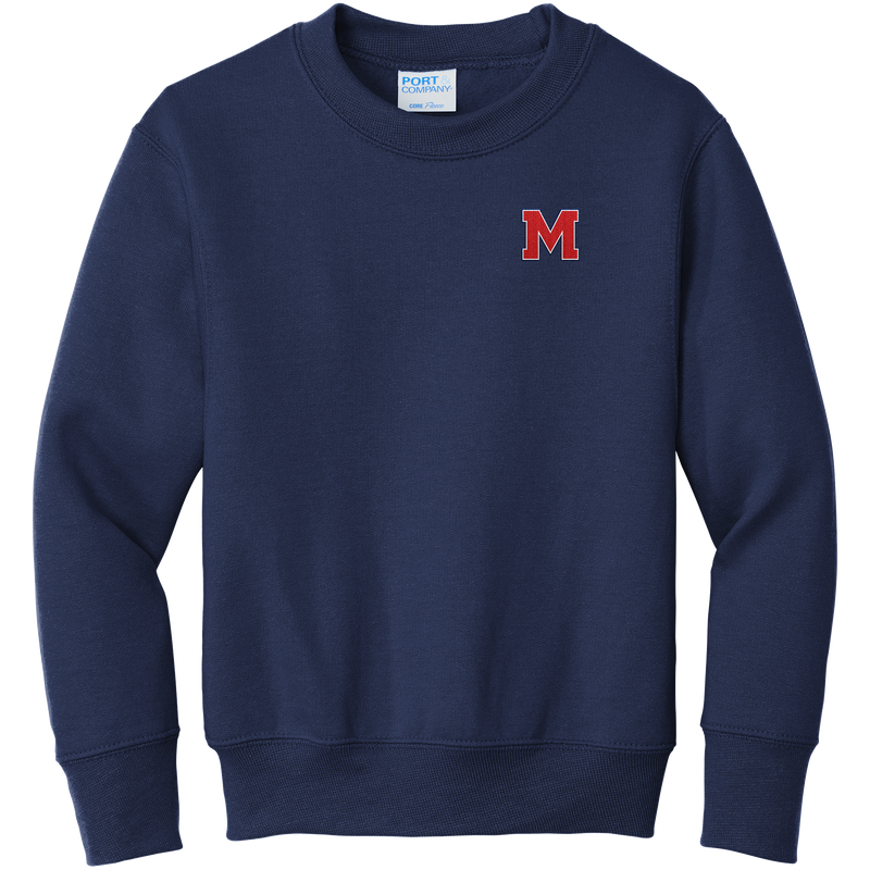 Mount St. Charles Youth Core Fleece Crewneck Sweatshirt