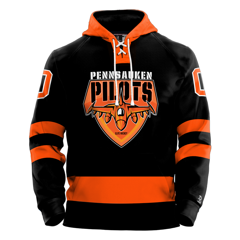 Pennsauken Pilots Youth Sublimated Retro Hoodie