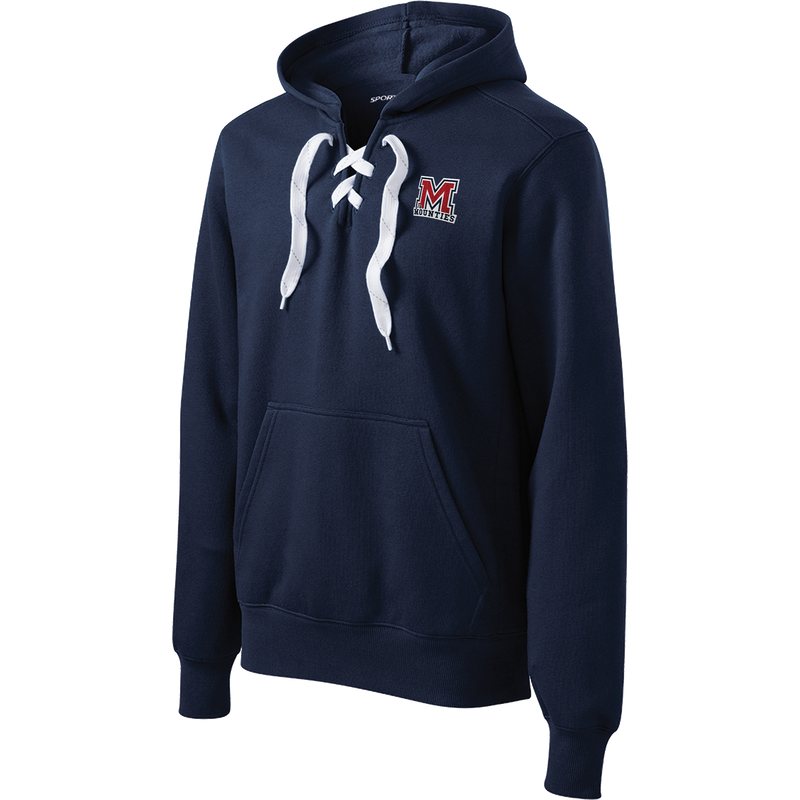 Jr. Mounties Lace Up Pullover Hooded Sweatshirt