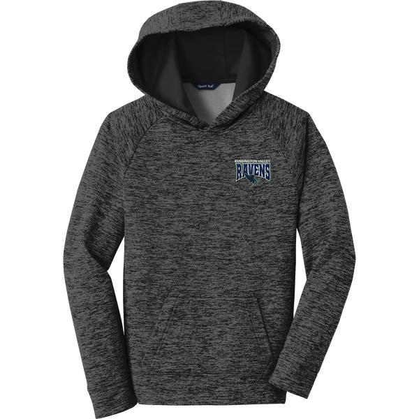 Kensington Valley Ravens Youth PosiCharge Electric Heather Fleece Hooded Pullover