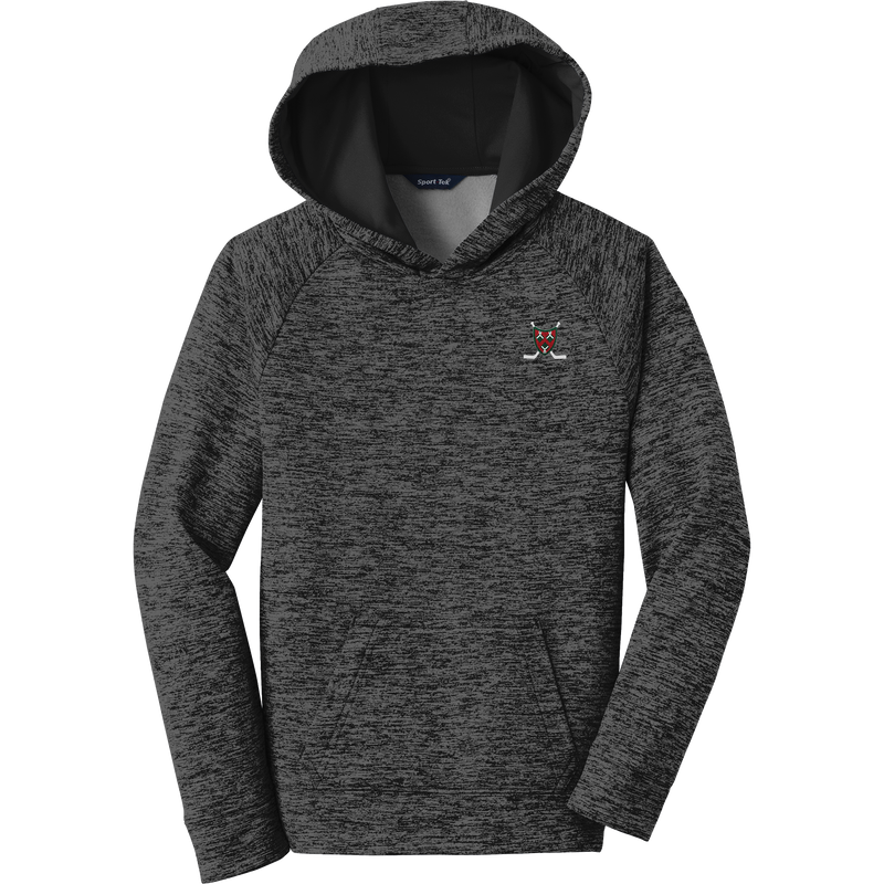 Navesink Youth PosiCharge Electric Heather Fleece Hooded Pullover