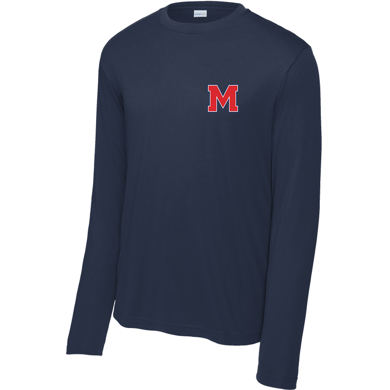 Mount St. Charles Youth Long Sleeve PosiCharge Competitor Tee