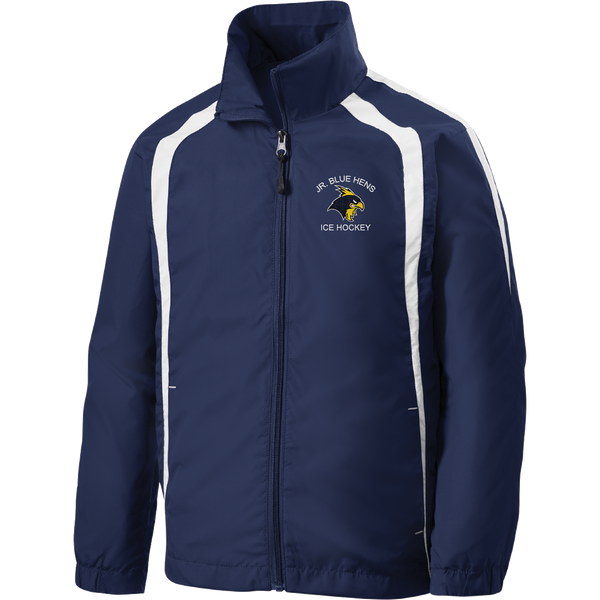 Delaware Jr. Blue Hens Youth Colorblock Raglan Jacket